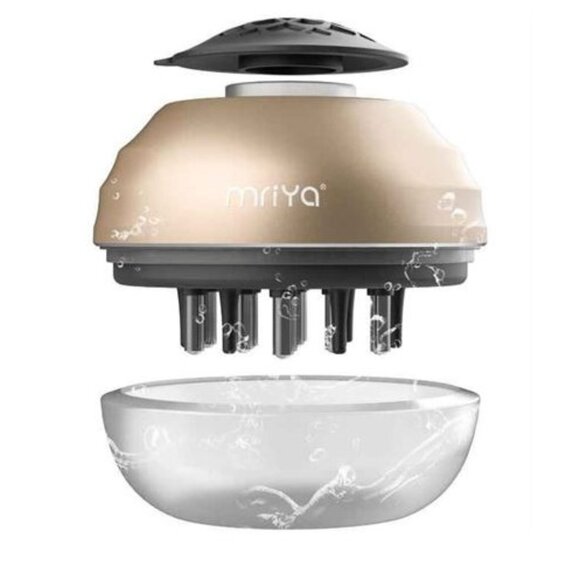 Mriya 30ml Hair Growth Comb with Scalp Brush Color Gold Brand New - Picture 3 of 8